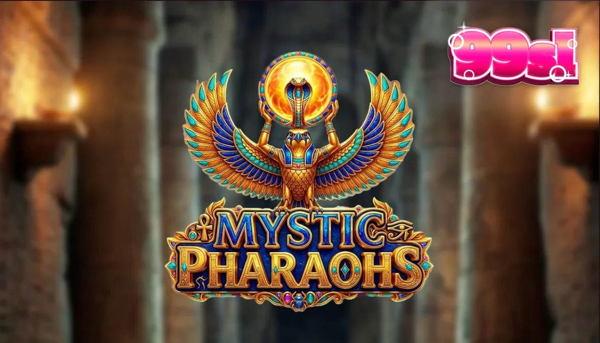 Tampilan visual slot Mystic Pharaoh dengan tema Mesir Kuno